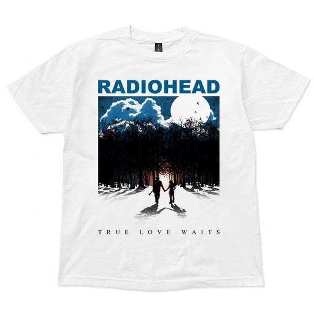 Radiohead True Love Waits White Cotton T Shirt